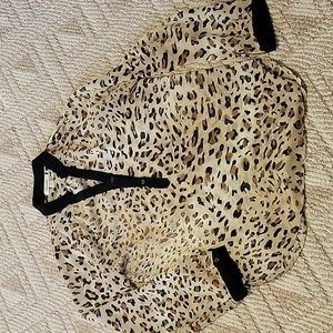 Dressbarn Leopard Blouse